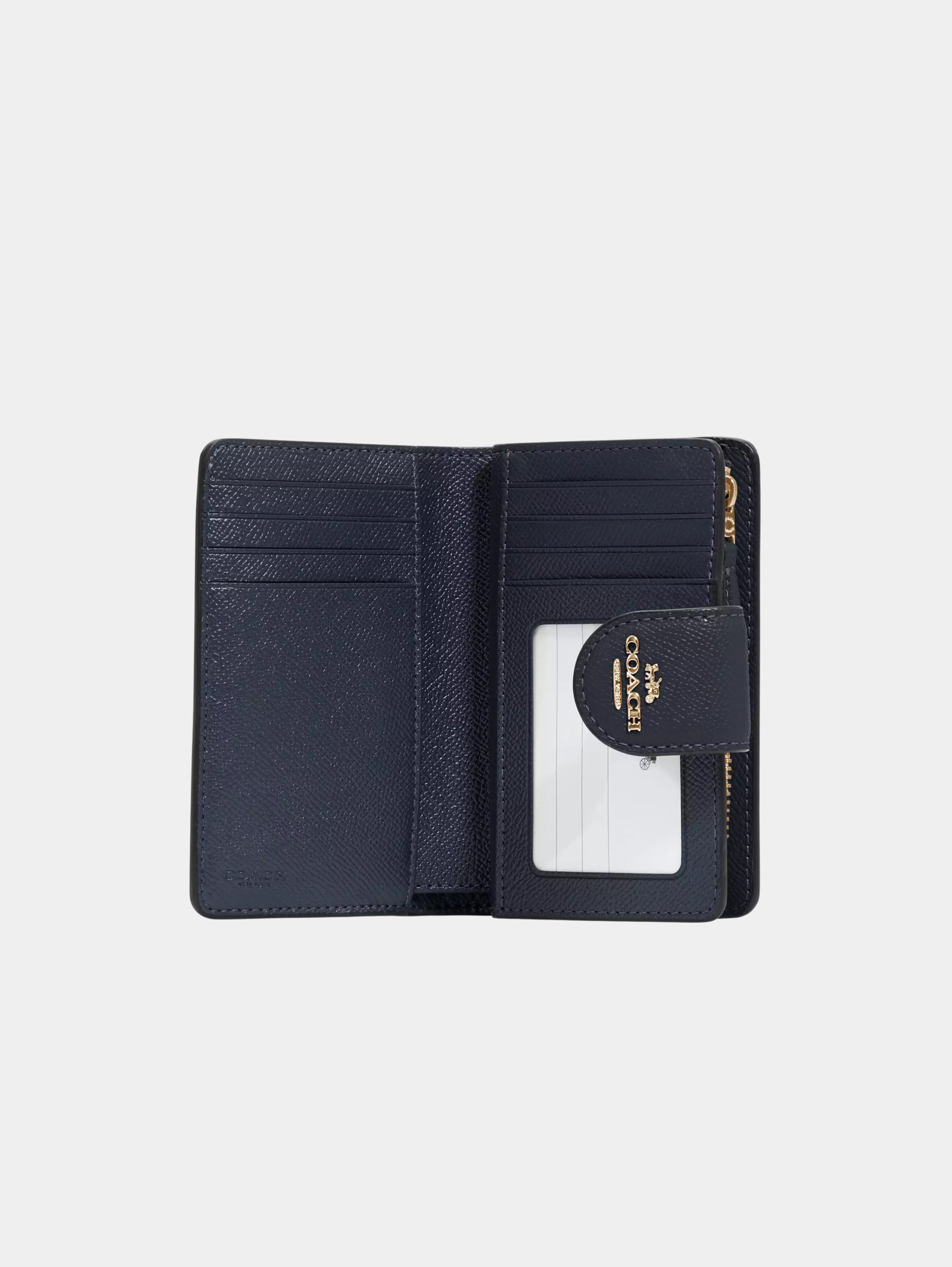 Medium Corner Zip Wallet In Signature Canvas