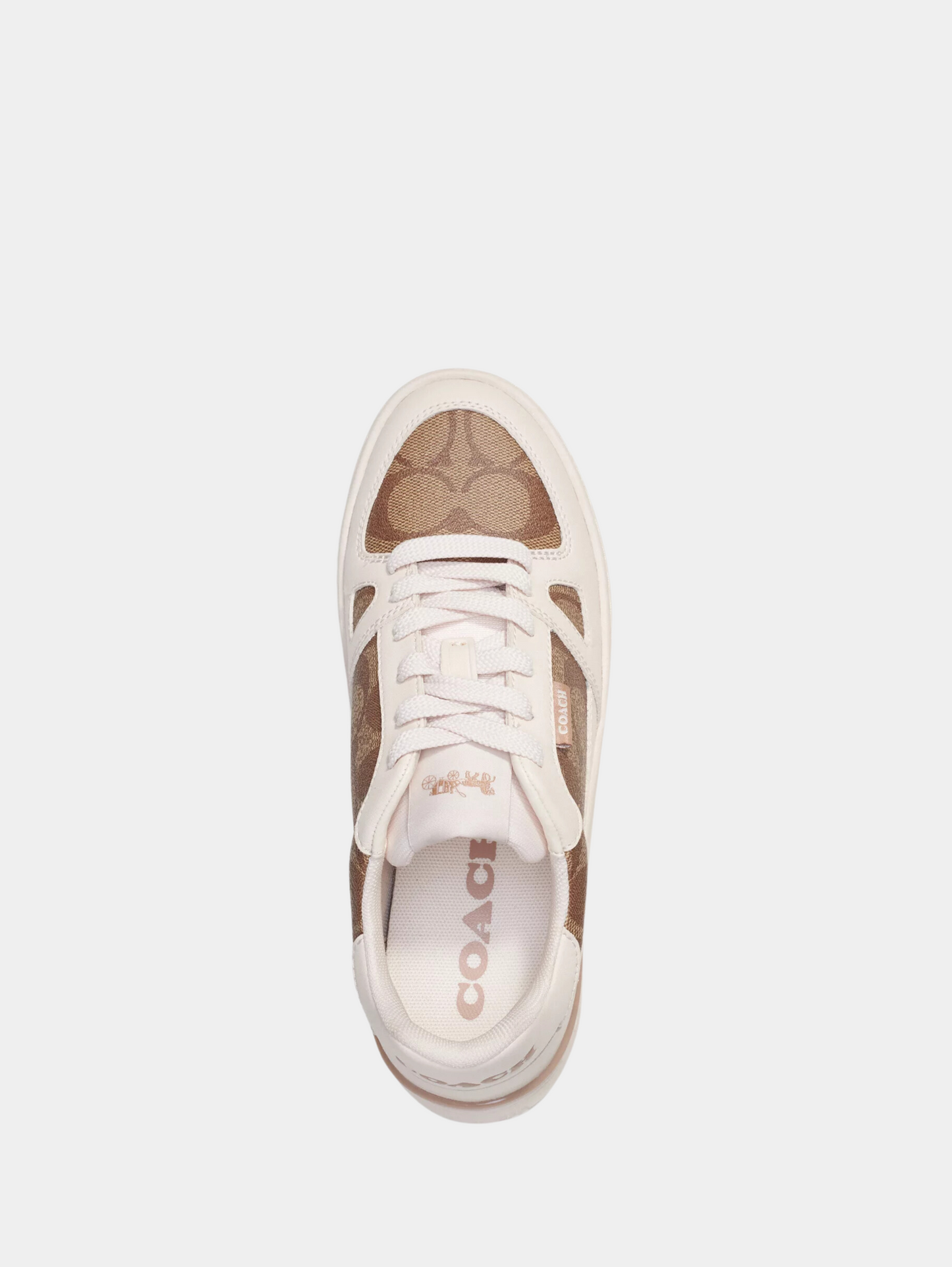 Clip Court Low Top Sneaker In Signature Canvas