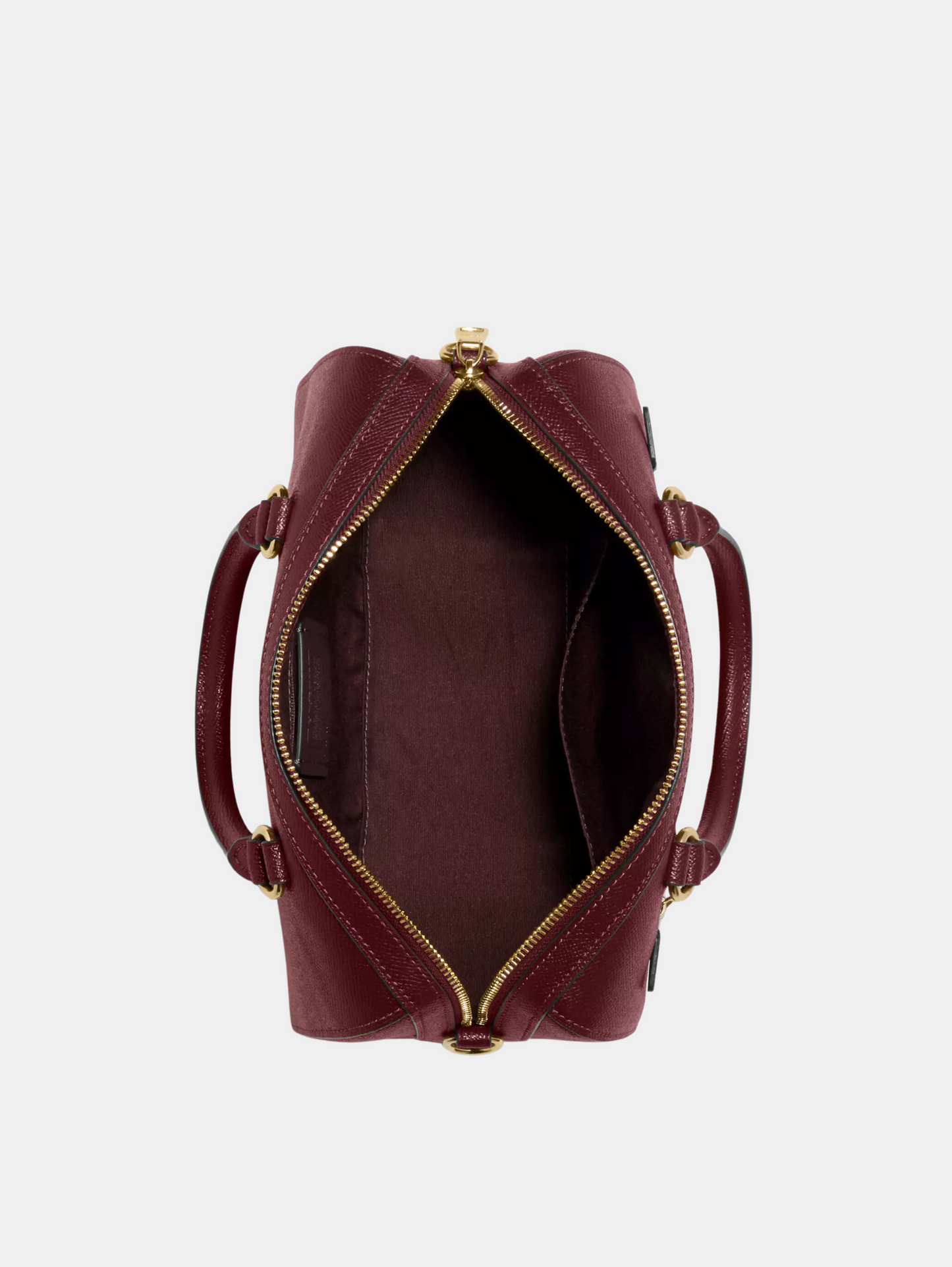 Bolso satchel Rowan en lona de firma