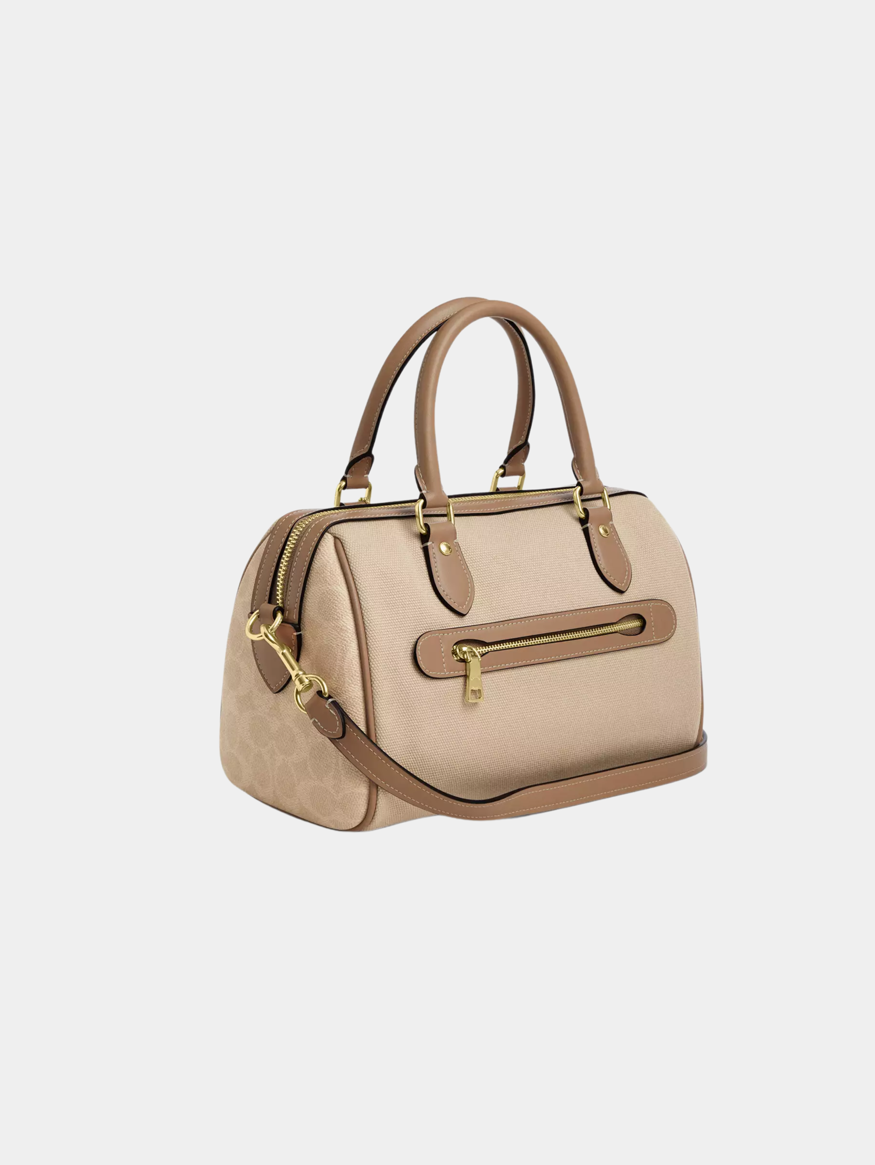 Rowan Satchel Bag In Signature Canvas