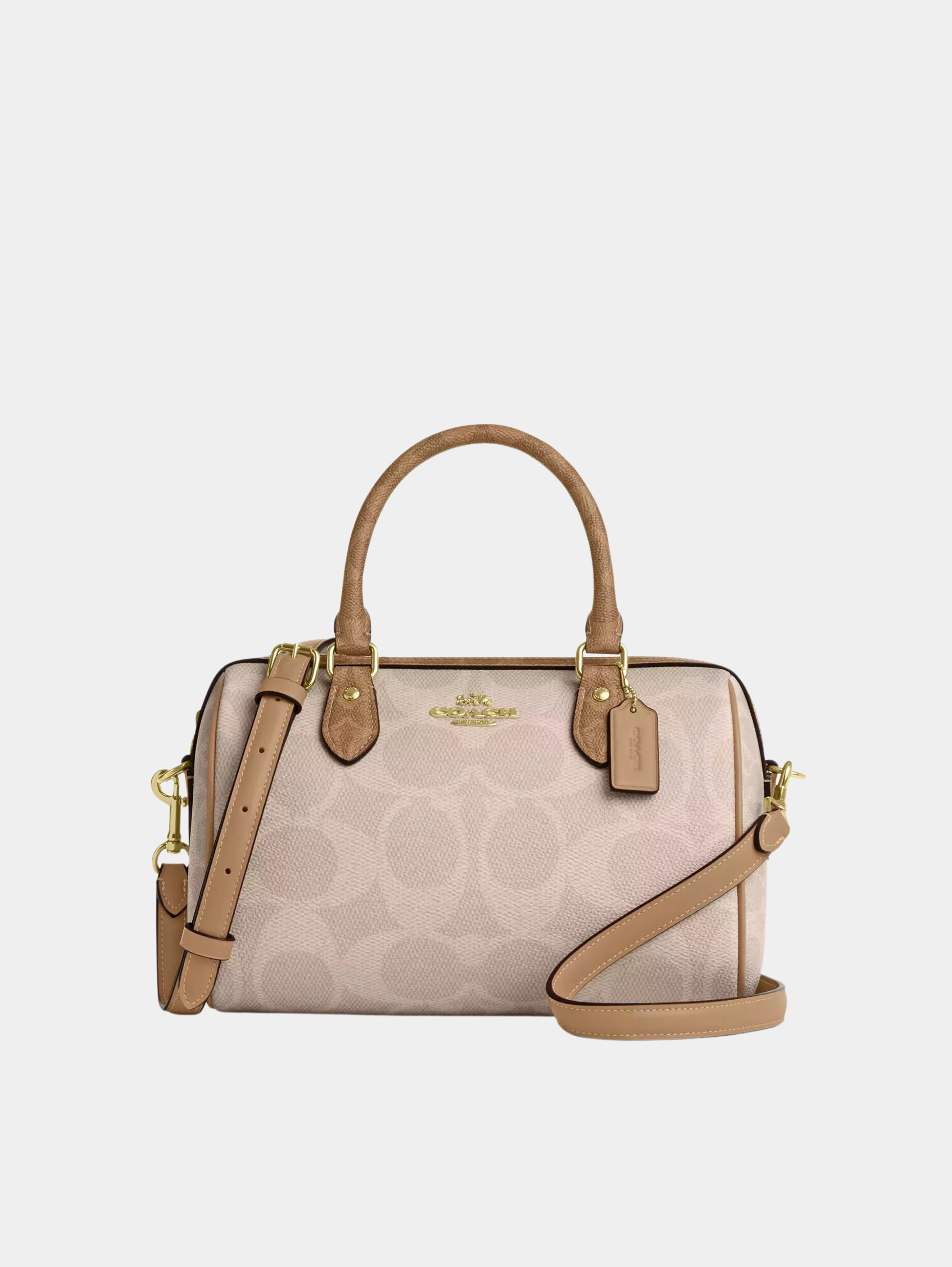 Rowan Satchel Bag In Signature Canvas