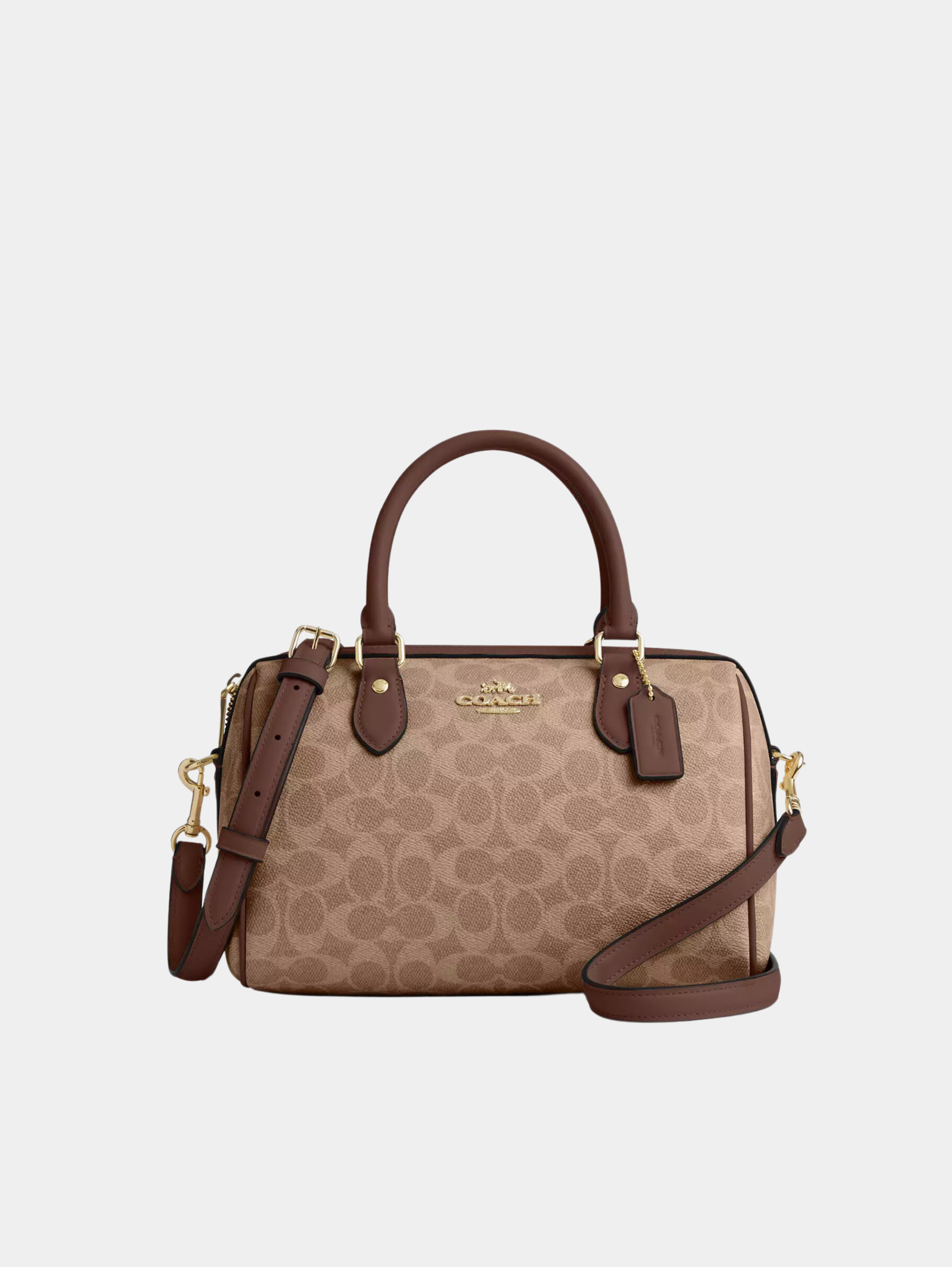 Rowan Satchel Bag In Signature Canvas