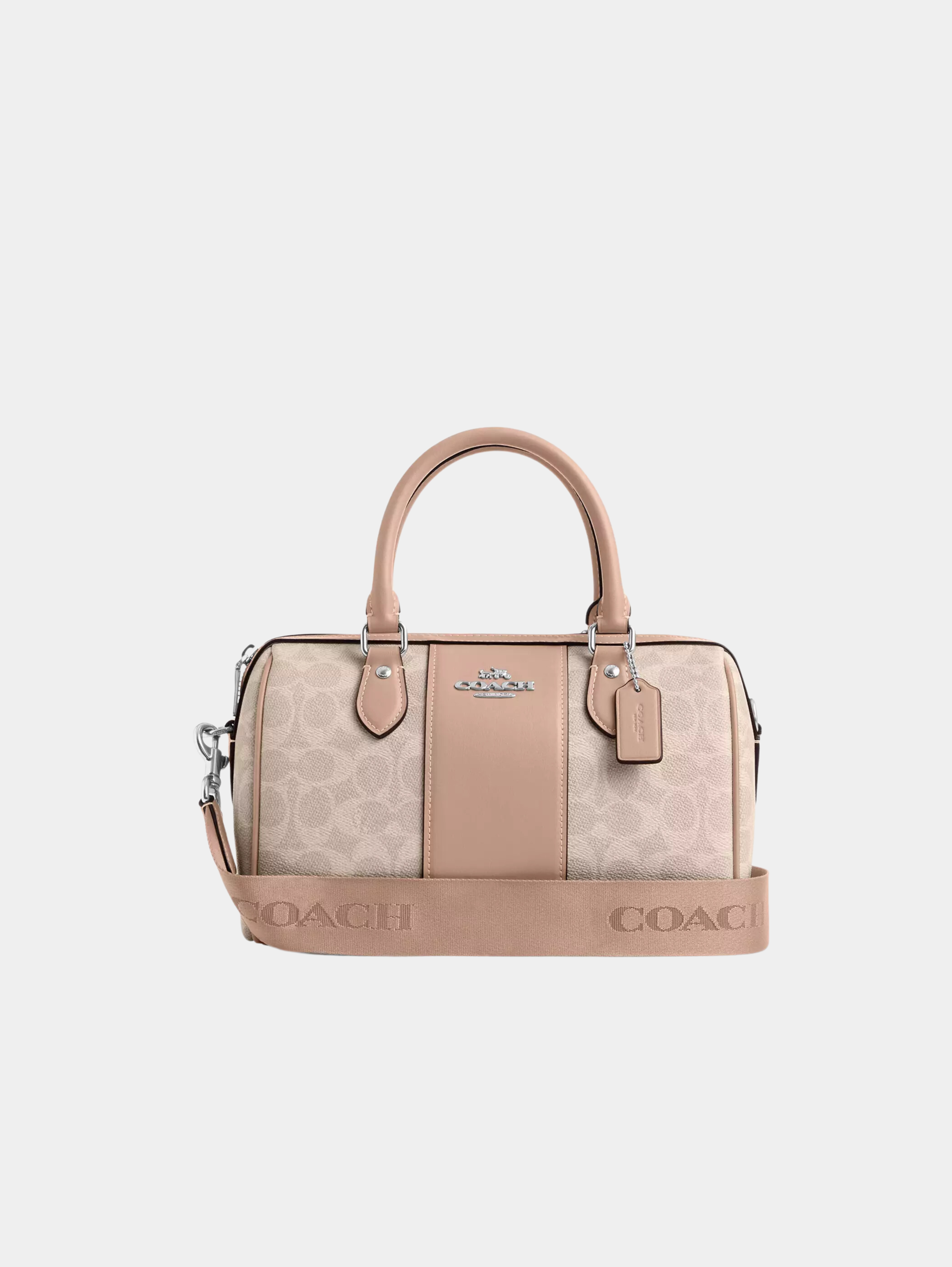 Rowan Satchel Bag In Signature Canvas