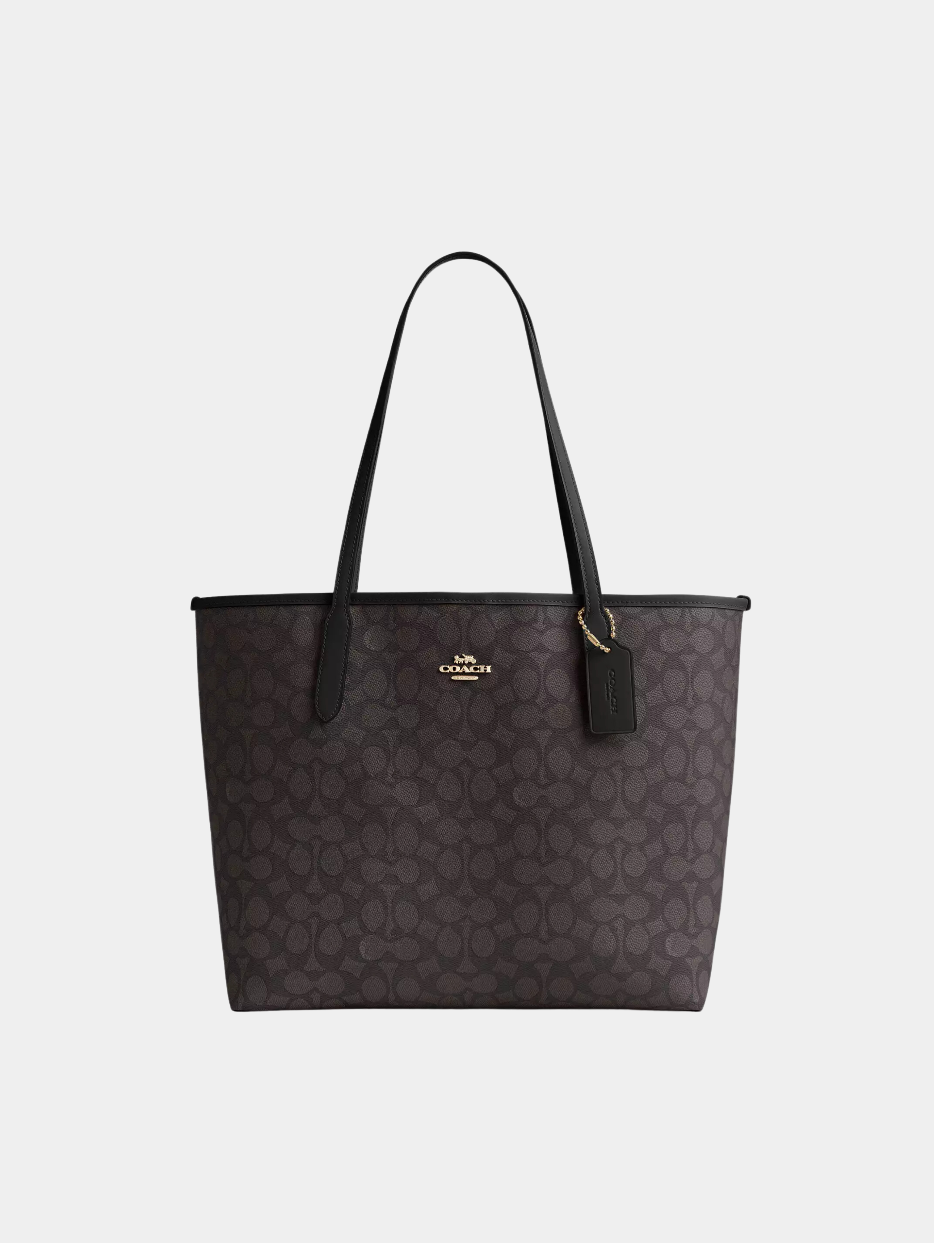 City Tote In Signature Canvas