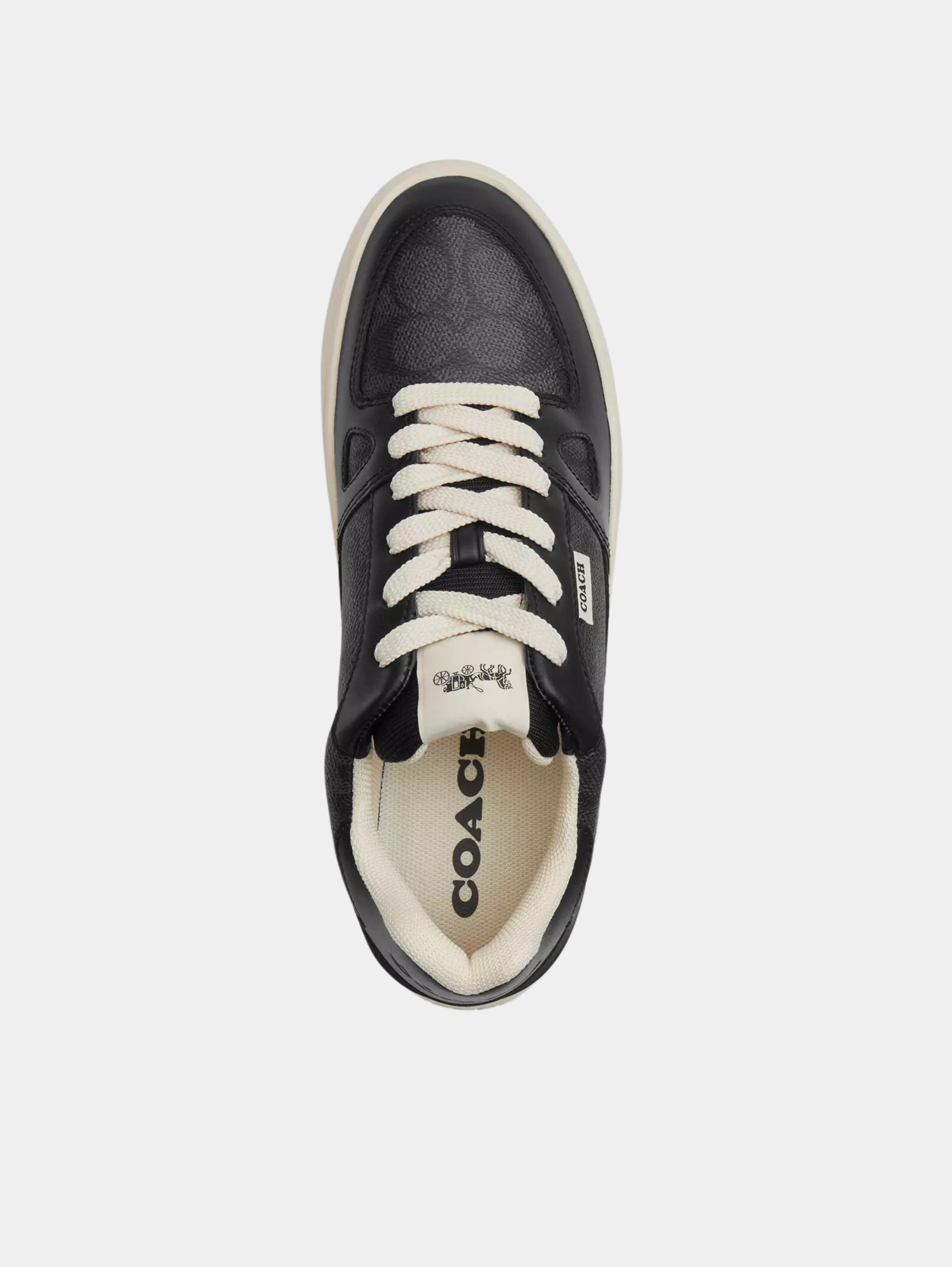 Clip Court Low Top Sneaker In Signature Canvas