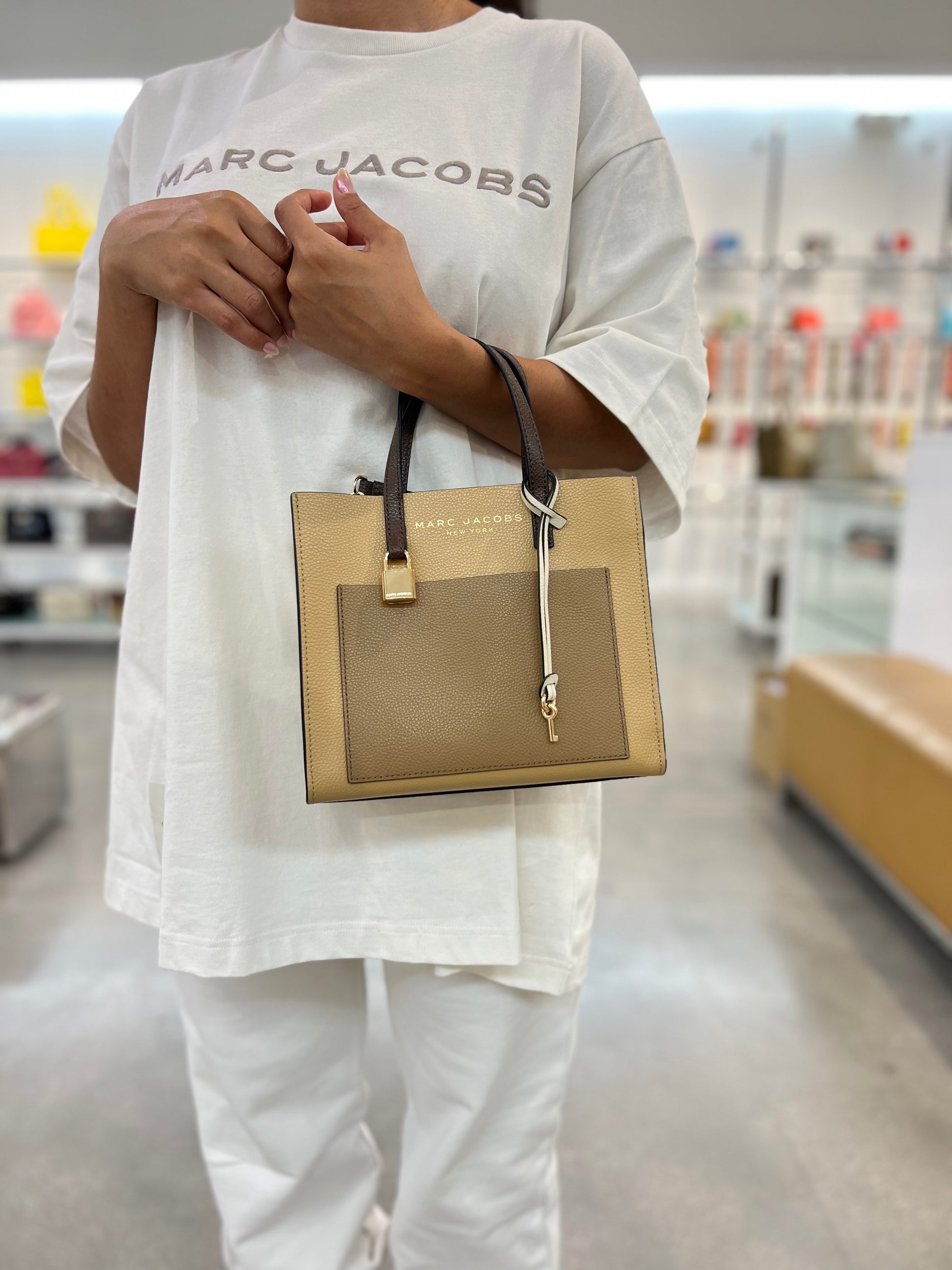 The colorblock grind online mini tote