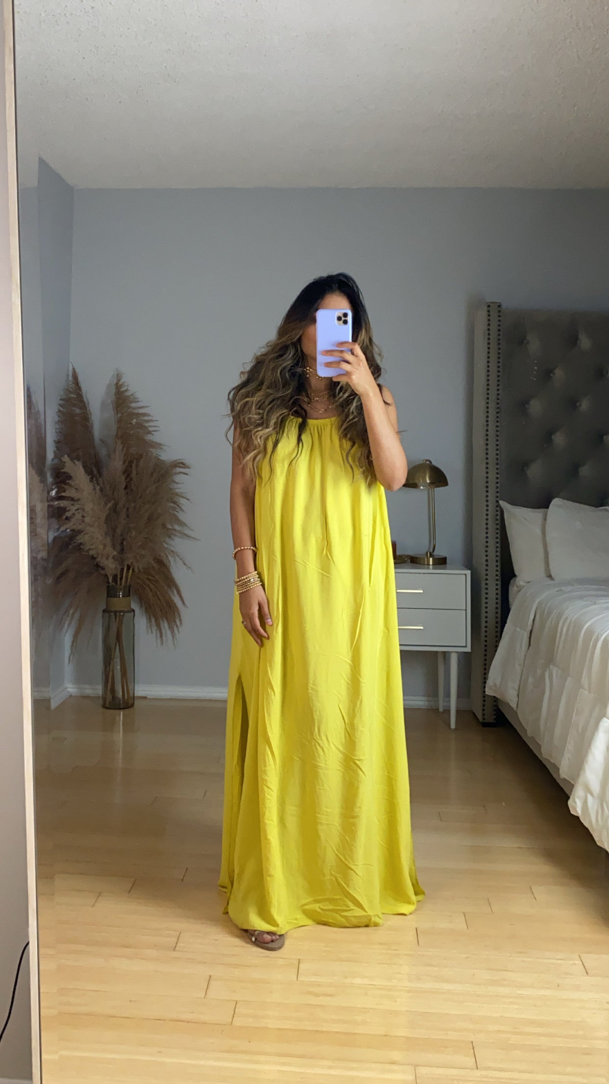 MUSTARD DRESS