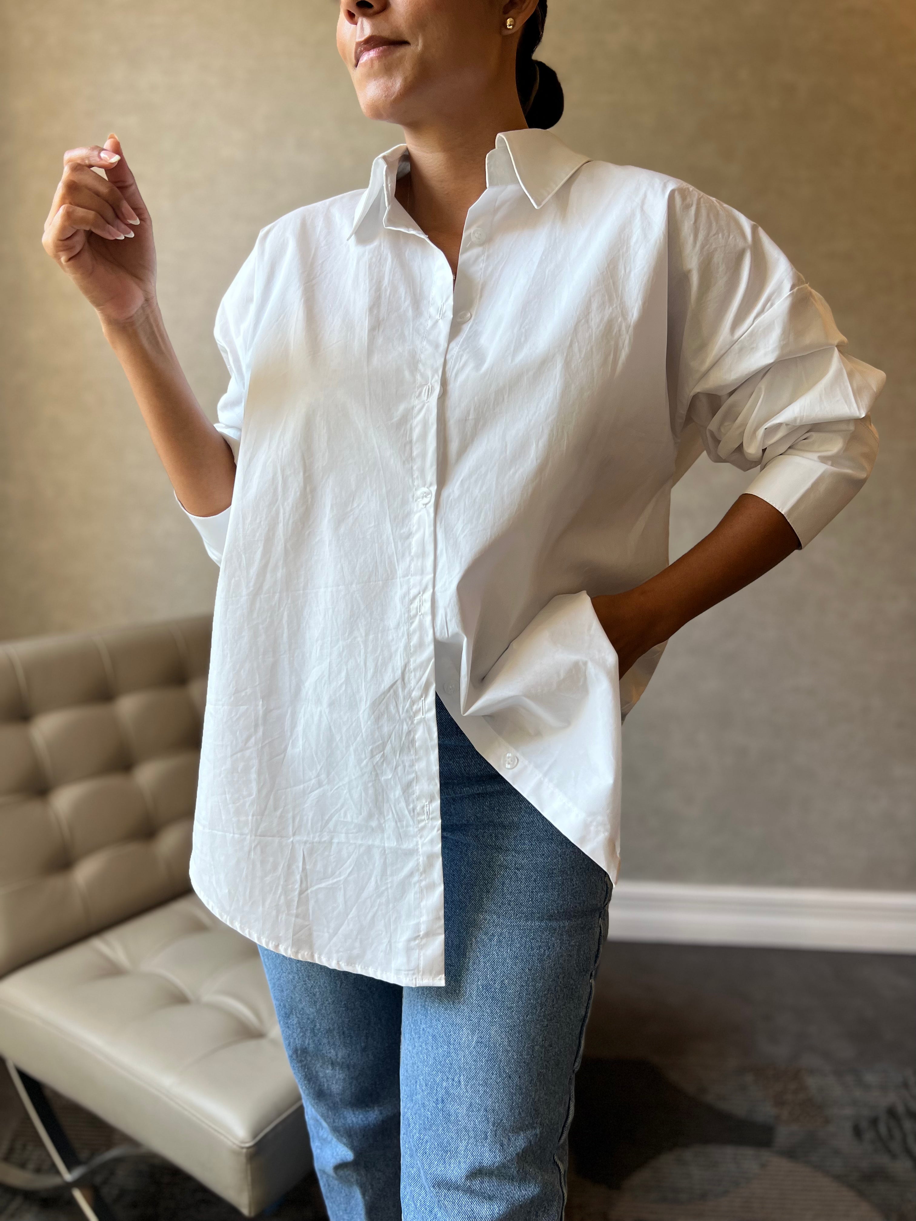 White long sleeves shirt